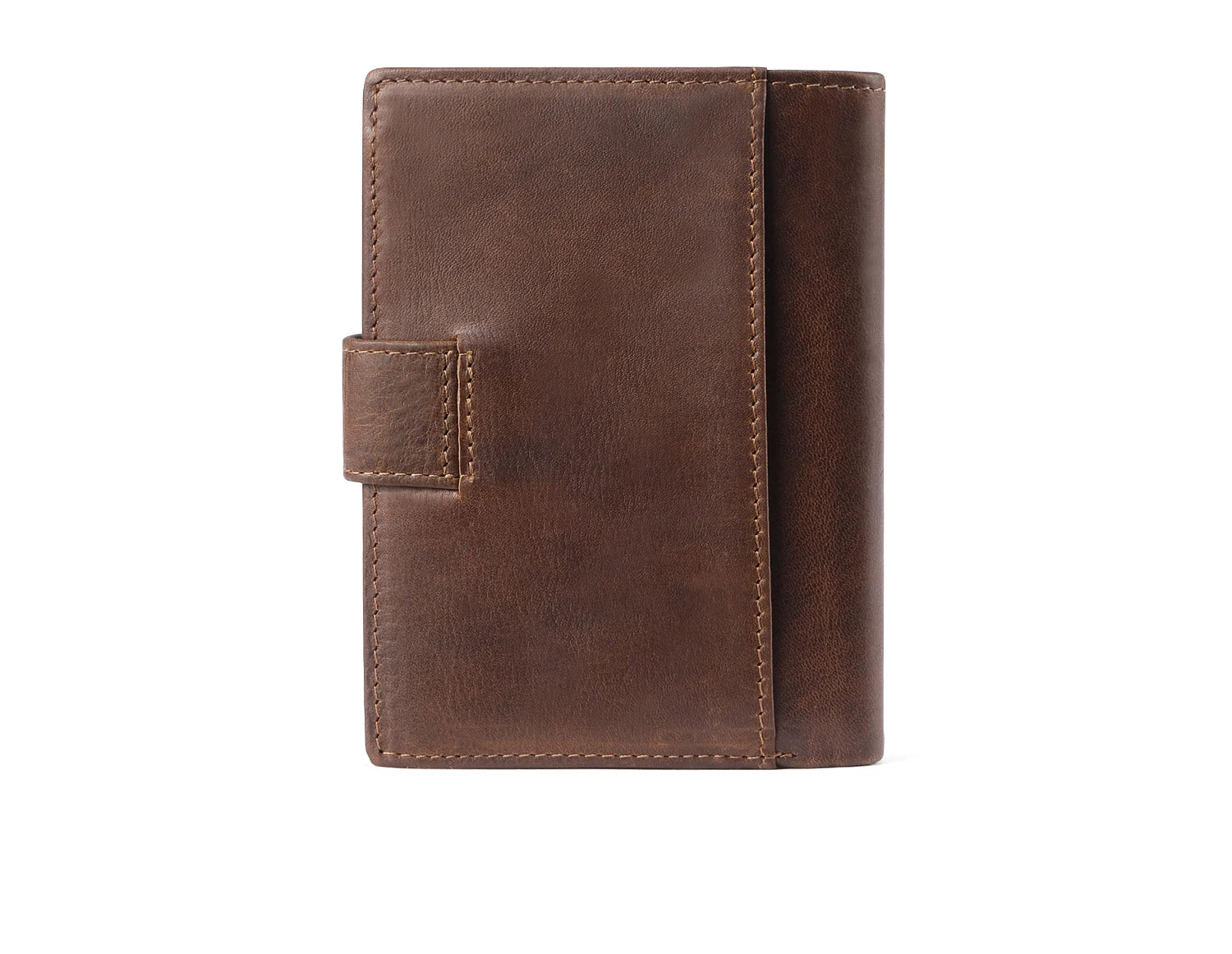 JOGUJOS Crazy Horse Leather Men's Wallet Genuine Leather Men Business Wallet  RFID Men Card Id Holder Coin Purse Travel Wallet