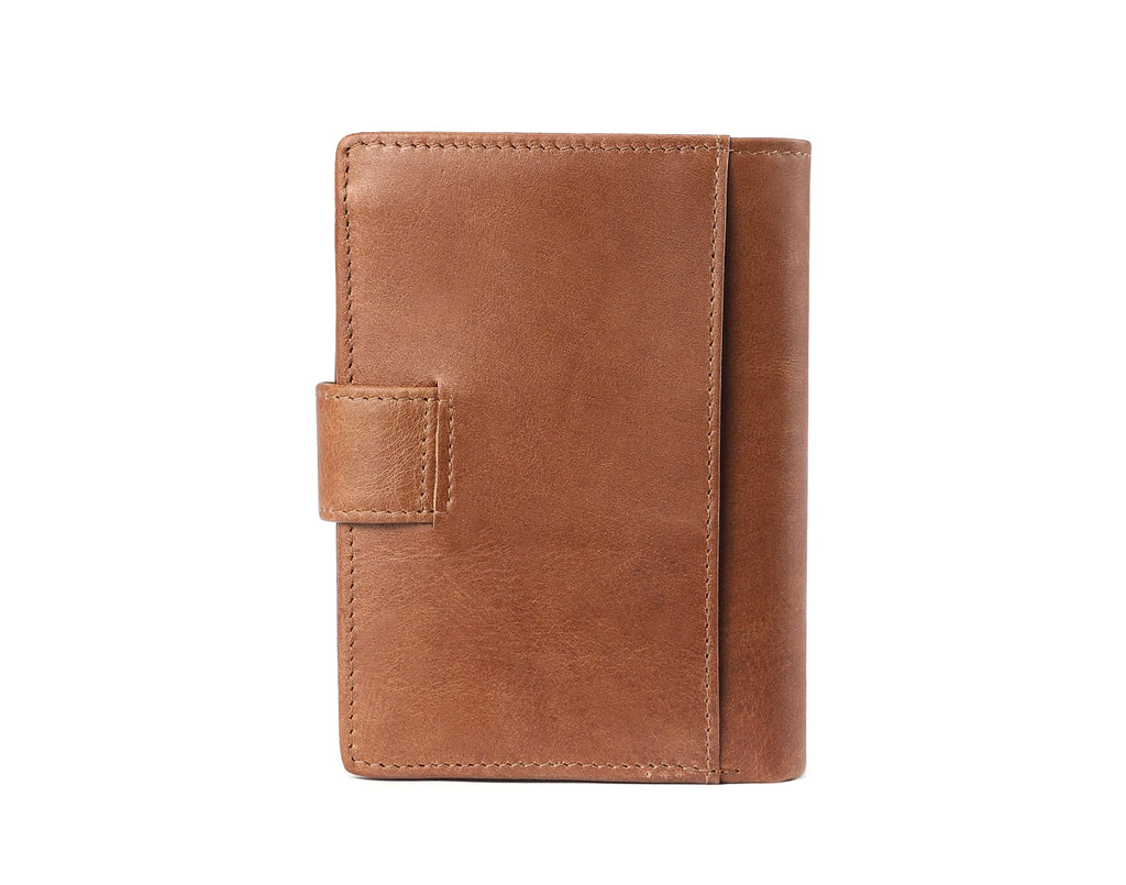 JOGUJOS Crazy Horse Leather Men's Wallet Genuine Leather Men Business Wallet  RFID Men Card Id Holder Coin Purse Travel Wallet
