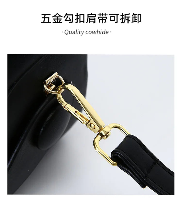 New Simple Fashionable Women's Shoulder Bag Square Box Handbag and Handbag Box-shaped Solid Color Shoulder Bag