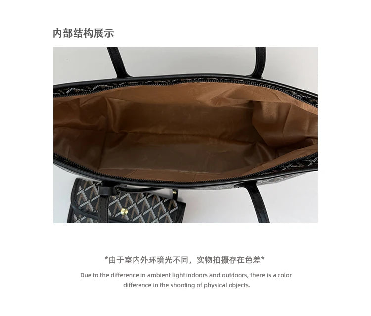 Women's Tote Bag New Simple Double sided Available Mother and Child Large Capacity Casual Handbag Shopping Bag Tote Bag