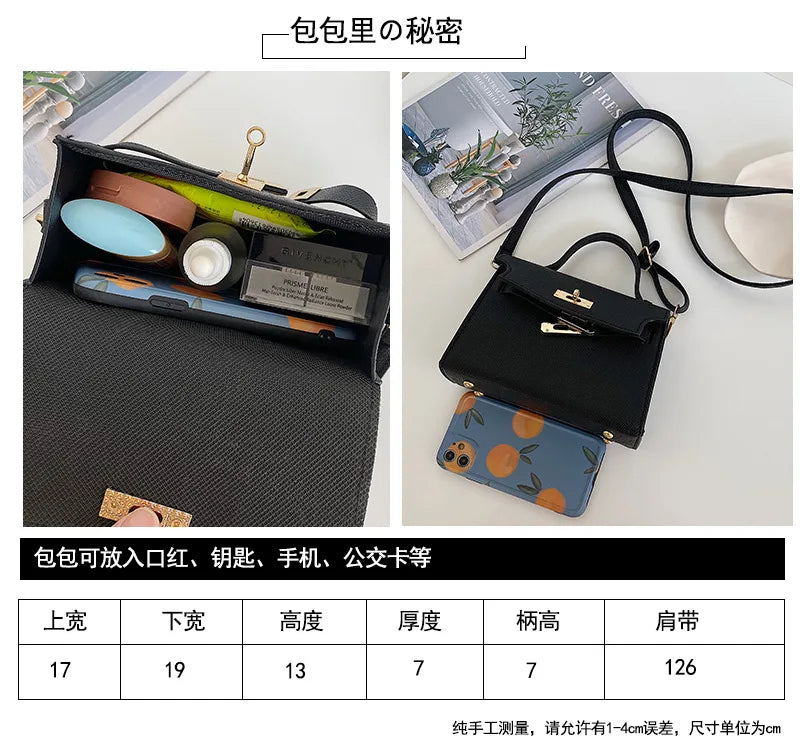 miniWomen's Bag 2026 New Model Women's Crossbody Bag High-end Trendy Handbag Shoulder Bag
