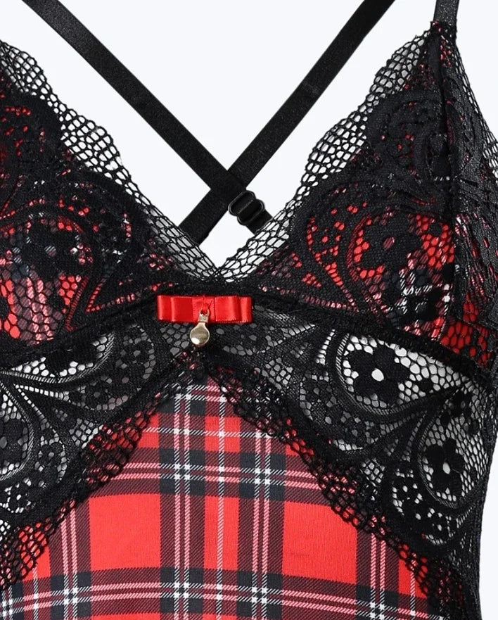 new fashion 2025 casual Satin Floral Embroidery Mesh Patchwork V-Neck Spaghetti Strap Mini Nightgown Sexy Babydoll