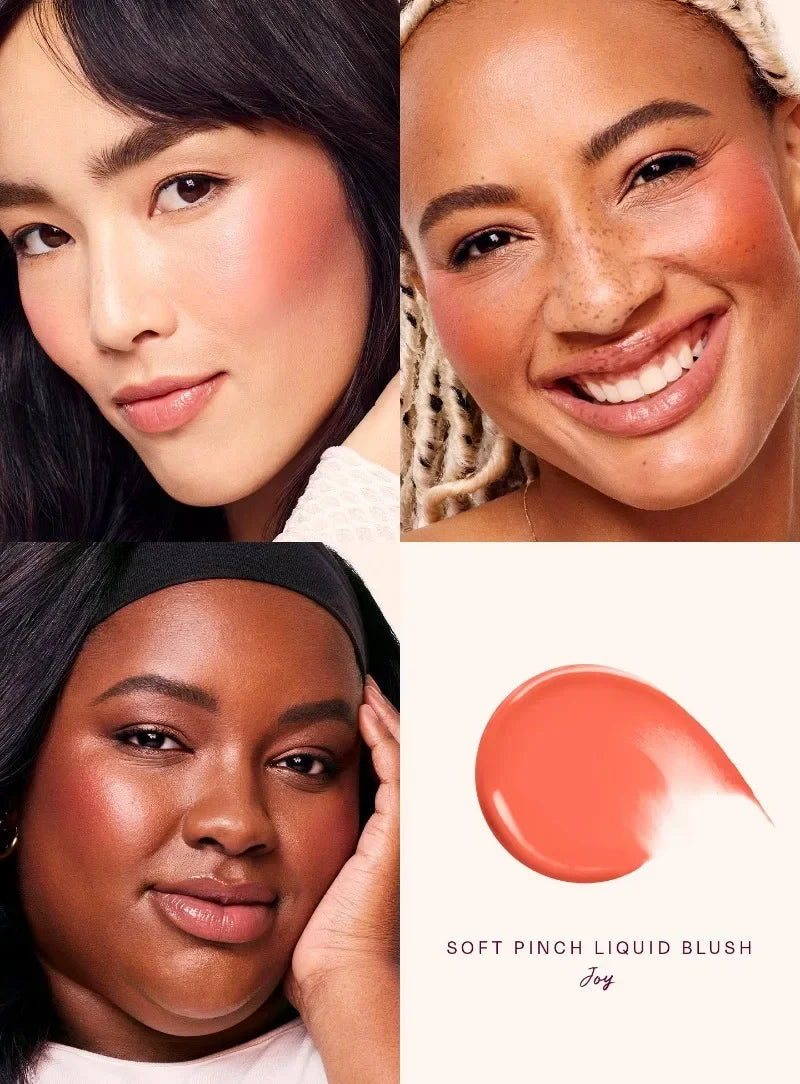 Rare Beauty Liquid Blush Lipstick Blush Eyes Cheek Blusher Waterproof Mositure Face Contour Shadow Liquid Lip Gloss Plump Makeup