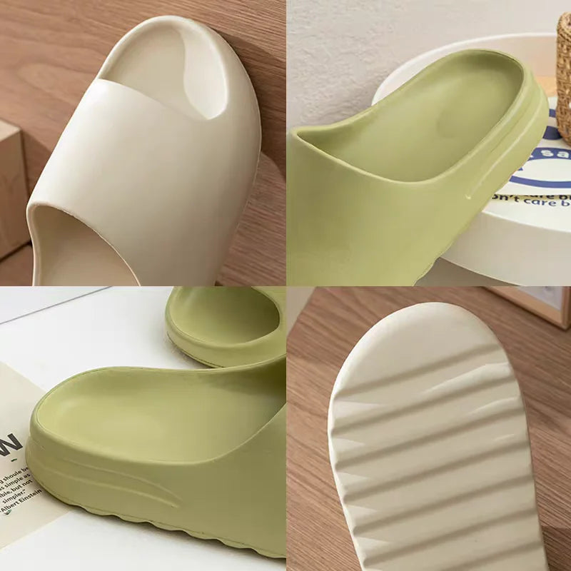 High Quality EVA Soft Thick Soled Slippers Women's Summer Fashion Wear Slippers Home