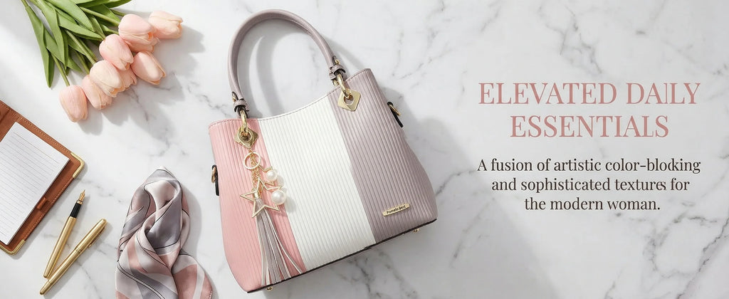 Ladies Large Tote Handle Bag Women PU Leather Tote Handbags with Multiple Pockets Waterproof Female Tote Shoulder Bags