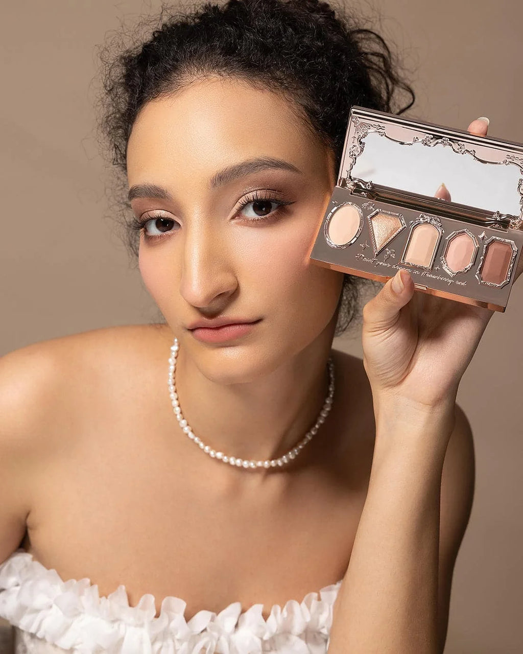 Flower Knows Swan Ballet 6 Color Eyeshadow Palette Matte Shimmer Pearl Glitter Waterproof Highly Pigmented Long Lasting Makeup
