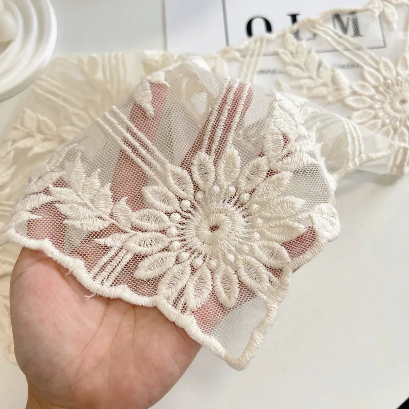 Trendy French Korean Ins Style Lace Triangular Headscarf Bandana, Boho Chic Hair Scarf for Women, Retro Head Wrap Hair Accessory