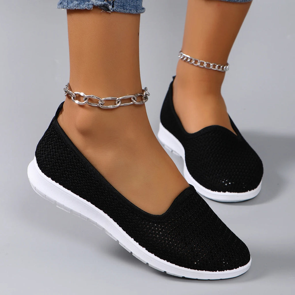 Women's summer breathable mesh flat shoes women's shoes casual sneakers shoes, clearance free shipping