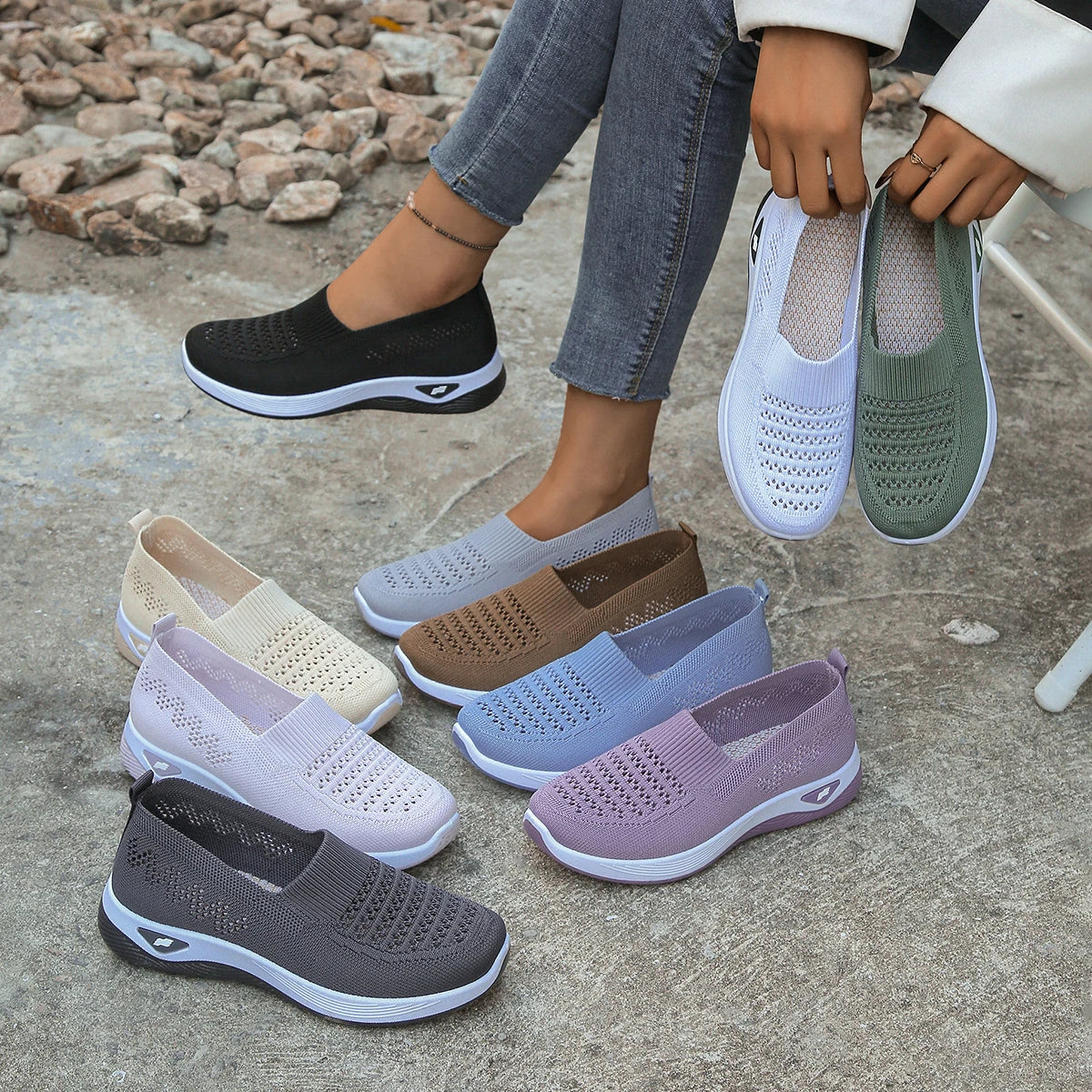 women's shoes summer 2026 lady wears crocs, casual sneaker which are light, comfortable and breathable
