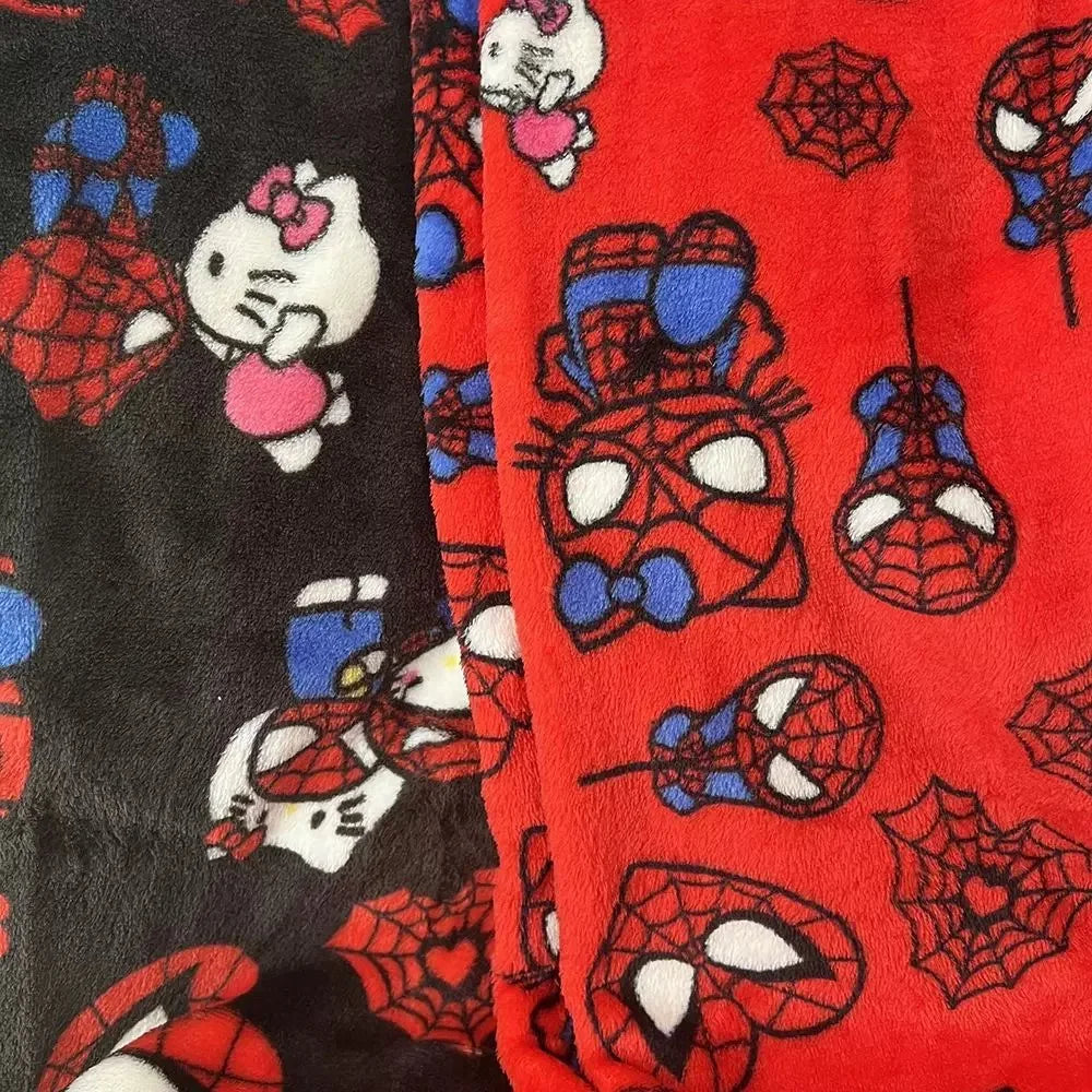 2025 New Y2K Sleeping Pants Anime Pajama Pants Flannel Soft Casual Pants Cartoon Home Trousers Couple Gift