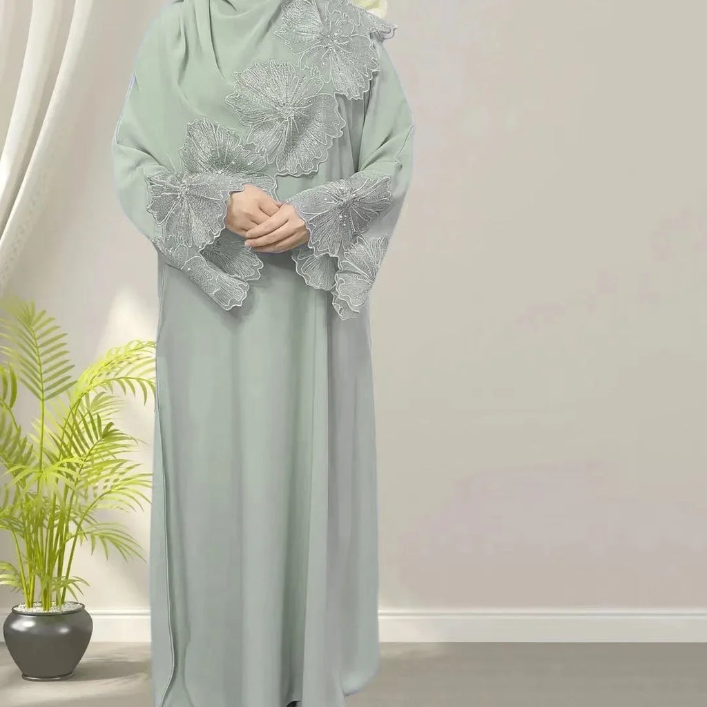 Muslim Hijab Dress Turkish Saudi Arabia African Dresses for Women Islam Clothing Caftan Robe Malay-Indonesia Kaftan Dubai Abaya