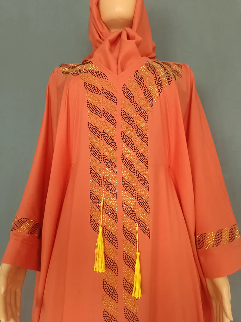 Muslim Dress Abaya Jalabiya Women Eid Dresses Saudi Long Robe Vestidos Hijab Islam Abayas Headscarf Ramadan Morocco Dubai Kaftan