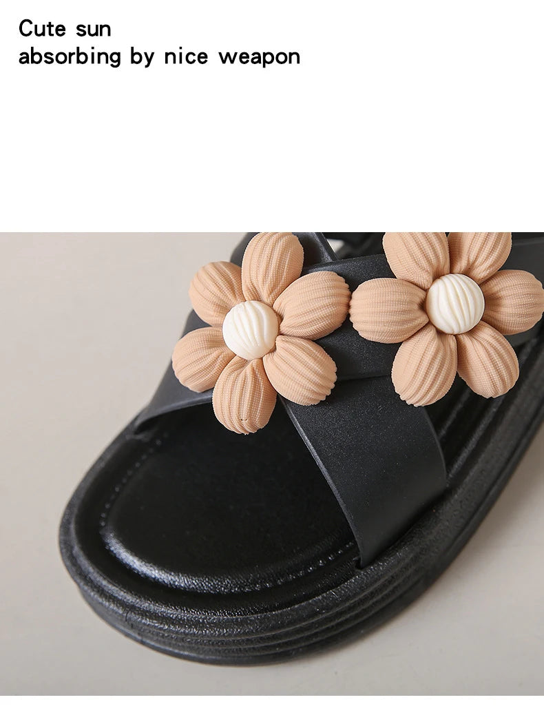 2025 Summer Women's Fashion Slippers - Thick Soled Non-slip Wear-resistant for Indoor & Outdoor