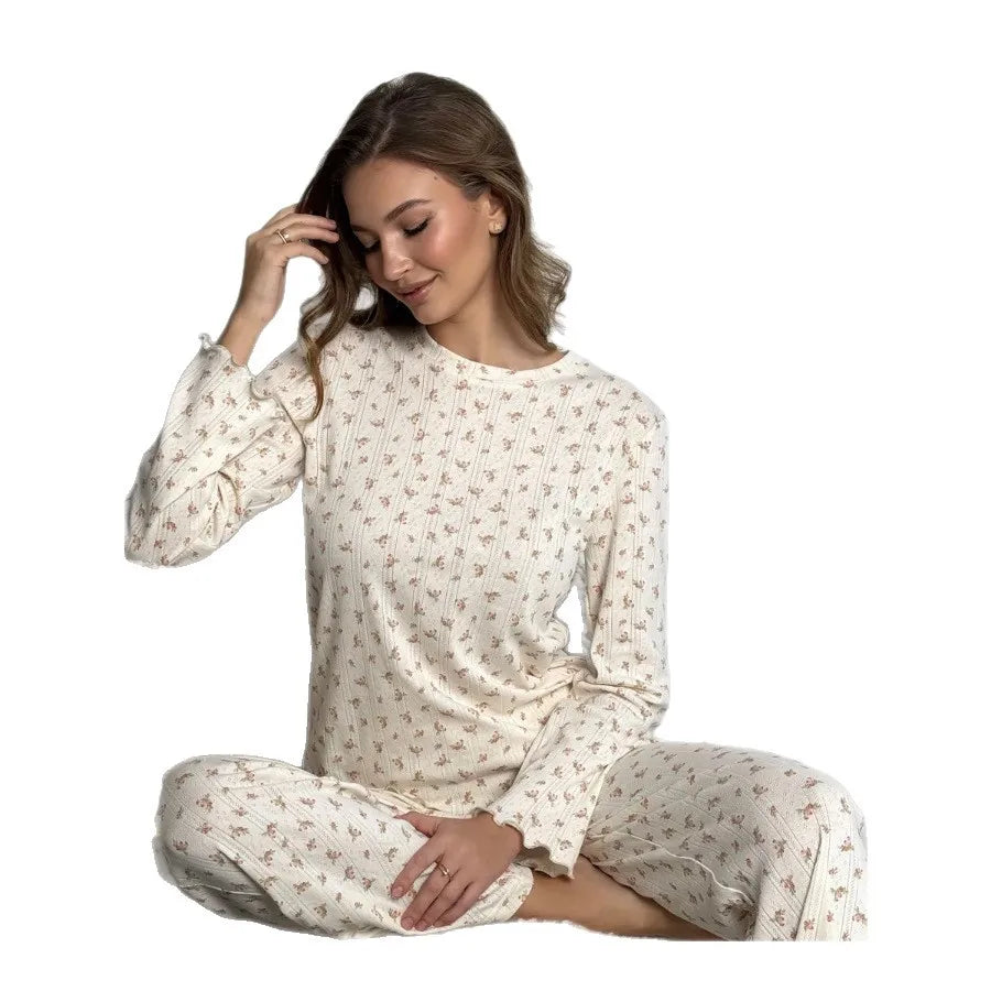 Women's Pajamas Set Pajama Sets Sleepwear Woman Home Suit for Women Nightgowns Pijama Night Wear for Ladies Nightie Trousers Pj