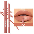 New Rotary Lip Liner 12 Colors Lipstick Pencil Waterproof Long-lasting Matte Lipsticks Non-stick Cup Nude Lips Contour Makeup