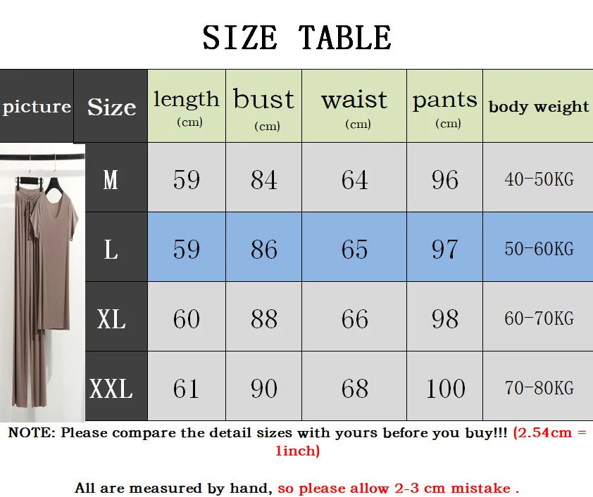 Women's Home Clothes Suit Of Lady House Summer Living Room Wear Autumn Loose Homewear Pants Two Piece Set For Women Cute Pajamas