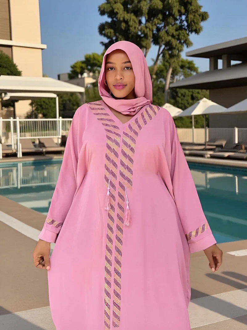 Muslim Dress Abaya Jalabiya Women Eid Dresses Saudi Long Robe Vestidos Hijab Islam Abayas Headscarf Ramadan Morocco Dubai Kaftan