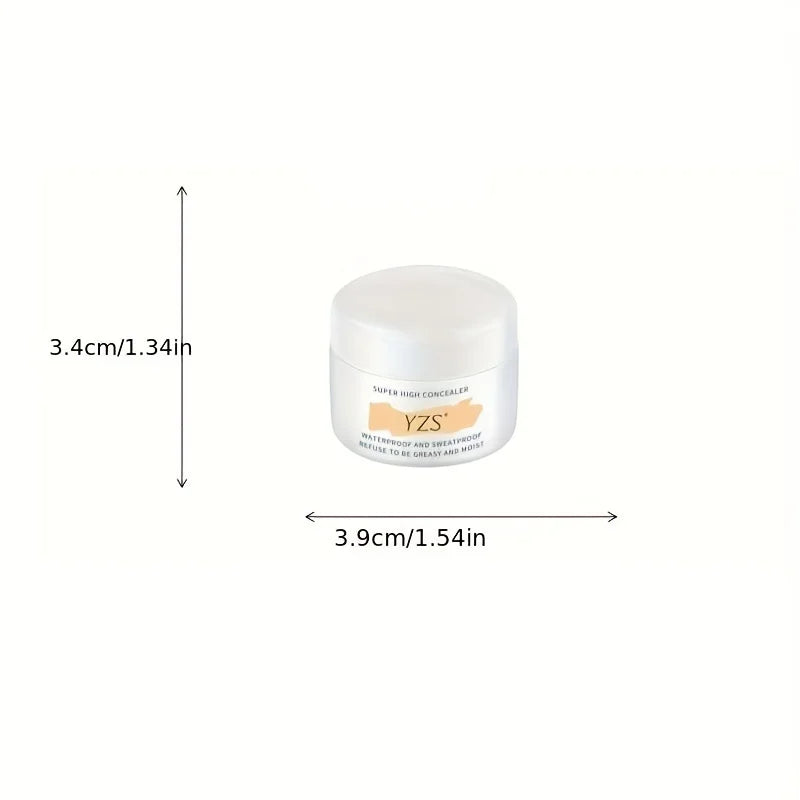 Waterproof and Long-lasting High Concealer that Perfectly Covers Scars,Dark Spots and Tattoos for a Flawless Skin Look Makeup