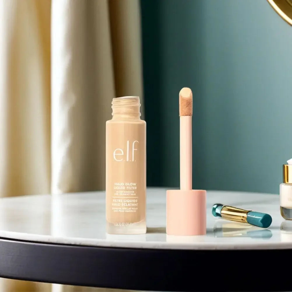 Elf Full Coverage Waterproof Liquid Foundation Long Lasting Matte Finish Dark Circle&Blemish Cover Cosmetics for All Skin Types