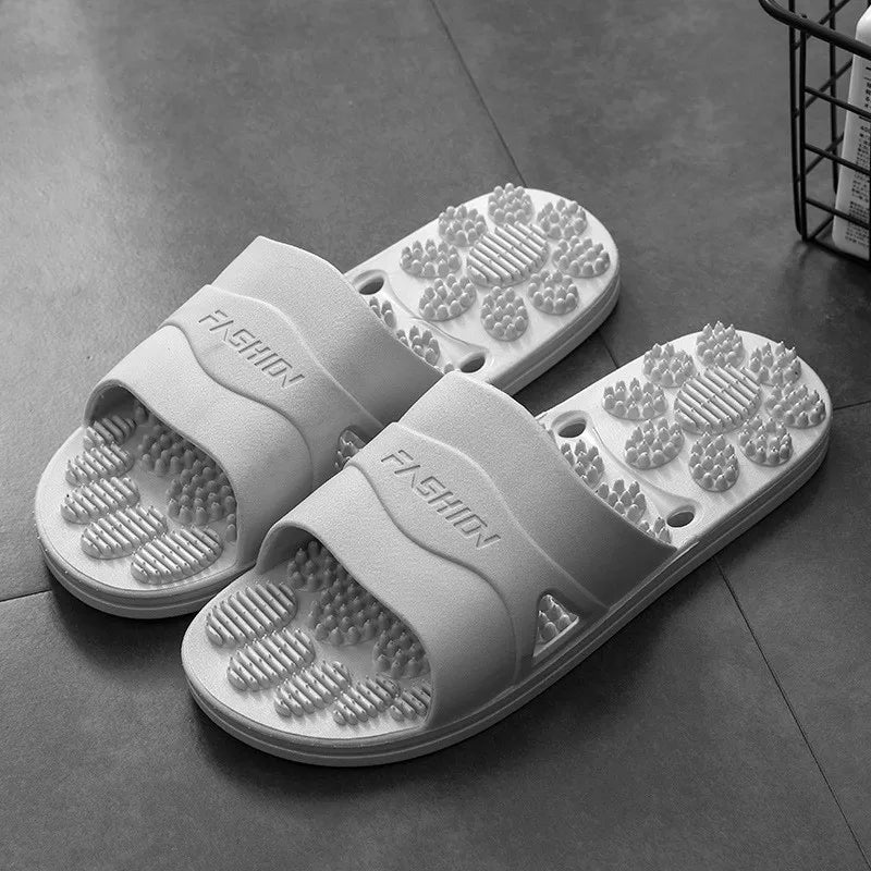 Women Men Massage Home Slippers Couple Shoes Summer Sandals House Soft Non Slip Wear Resistant Slides Indoor Bathroom Flip Flops