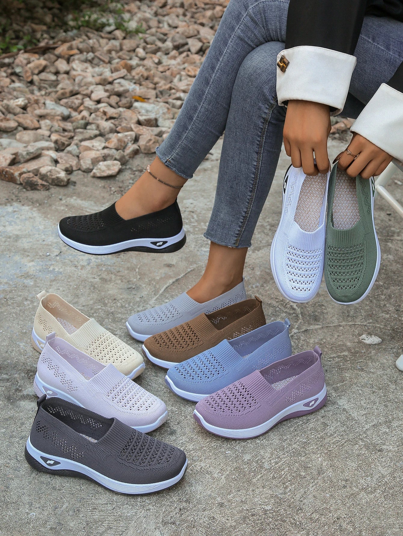 women's shoes summer 2026 lady wears crocs, casual sneaker which are light, comfortable and breathable