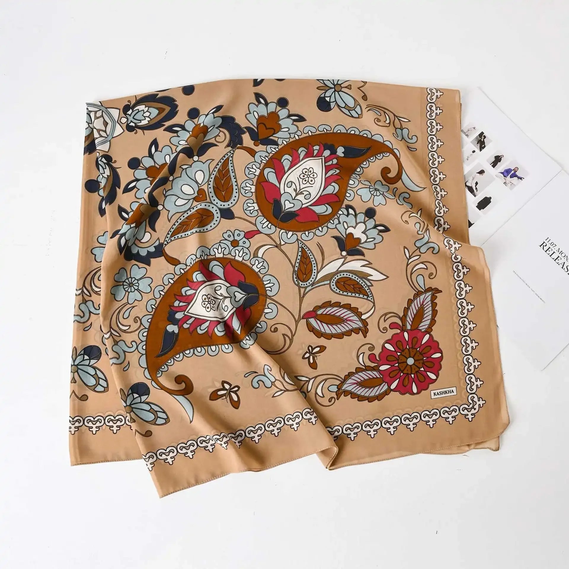 Fashion Muslim Chiffon Hijabs for Women Quadrate Shawl Long Wrap Handscarf Versatile Sunscreen Scarf