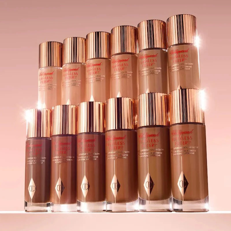 Charlotte Tilbury CT 5Colors Starlight Beauty Liquid Concealer Highlighter Facial Spot Concealer Foundation Skin-friendly Makeup