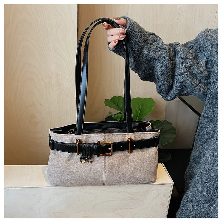 2025 New Luxury PU Leather Shoulder Bag's for Women's - Vegan Leather Crossbody Purse, Fashion Tote with Gold Hardware