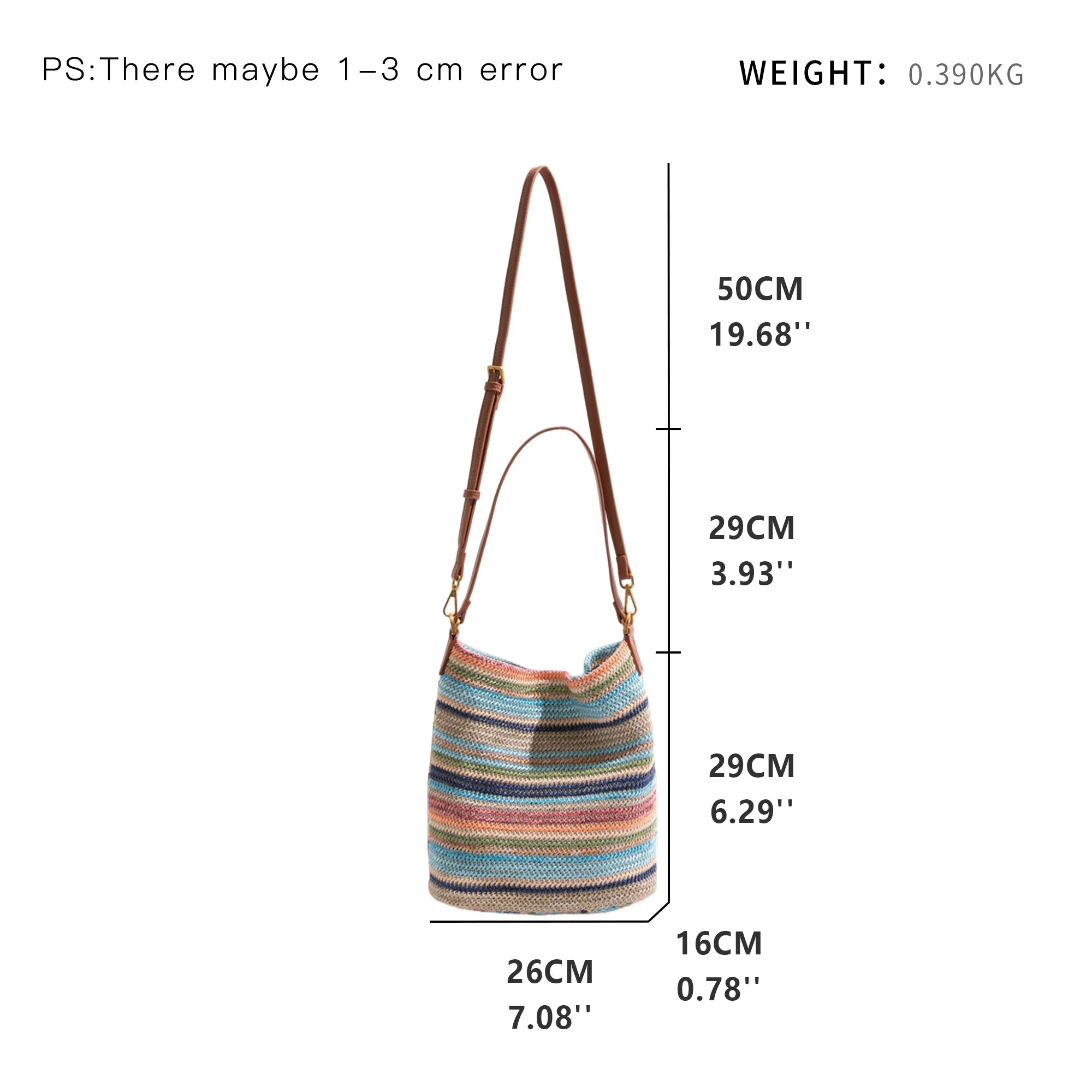 In Stock Colored Striped Tote Bag Leather Top Handle Daily Mobile Phone Wallet Korean Luxury Design Tote Bag Handbag