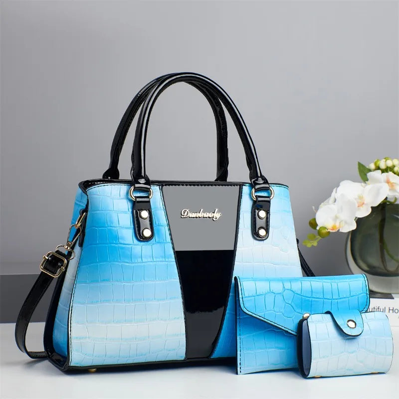 Luxury Designer Shoulder Crossbody Bags High-quality 3Piece Set Women Bags Fashion Ladies Handbags Crossbody Messenger Bag Sac
