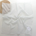 Soft Cotton and Linen Hair Band Silk Scarf Small Square Towel Women's Thin Scarf Arm Bag Decorative Neck Scarf Headscarf