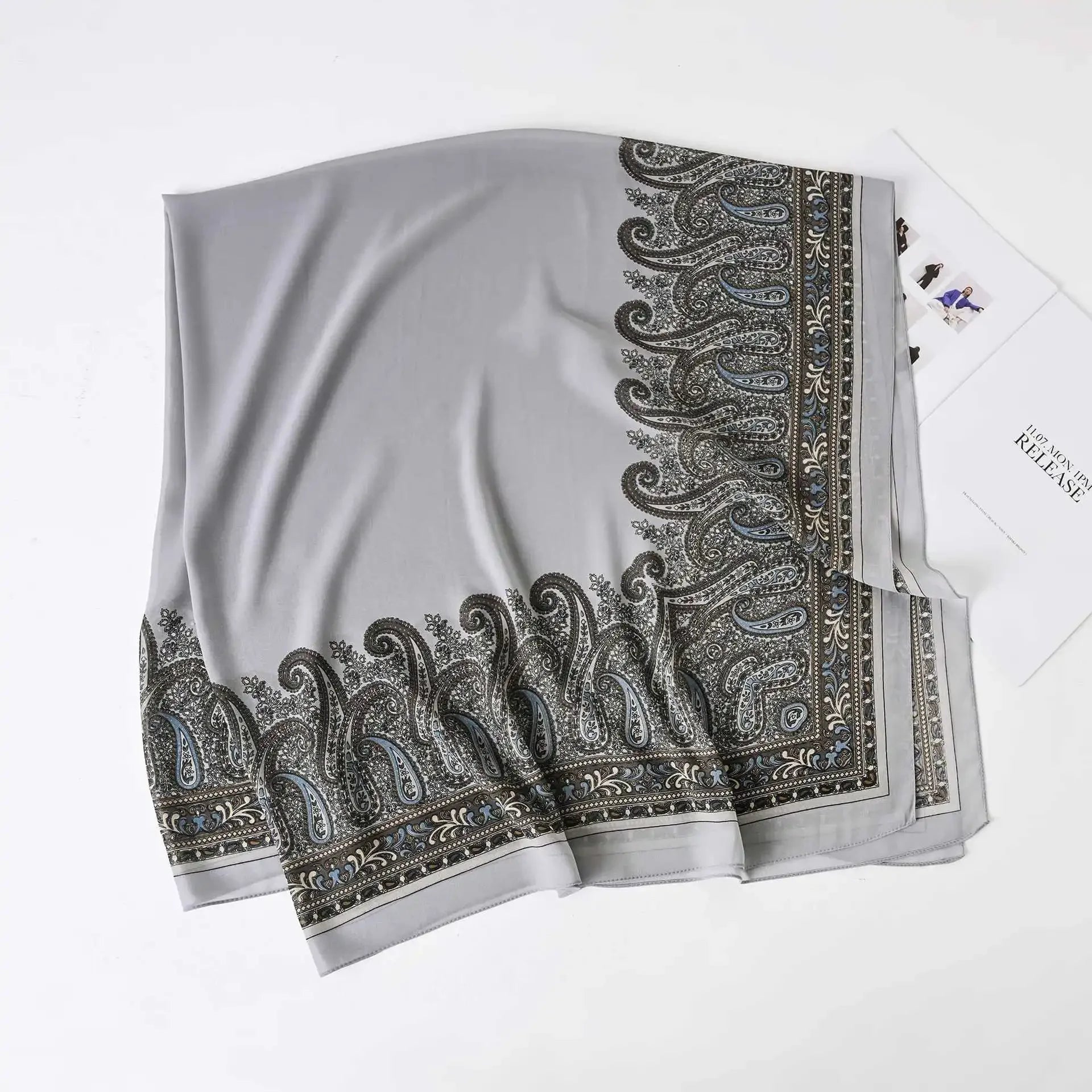 Fashion Muslim Chiffon Hijabs for Women Quadrate Shawl Long Wrap Handscarf Versatile Sunscreen Scarf
