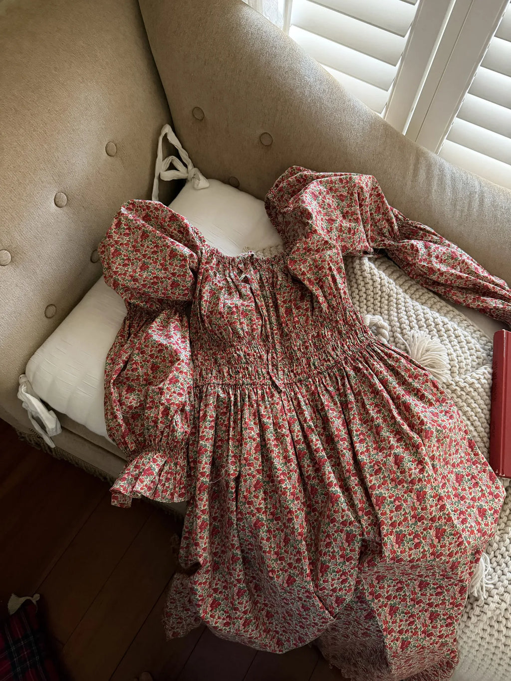 100% Pure Cotton Nightgown Women 2026 New Arrival Spring Summer Vintage Retro Floral Printing Lengthened Nightdress Loungewear