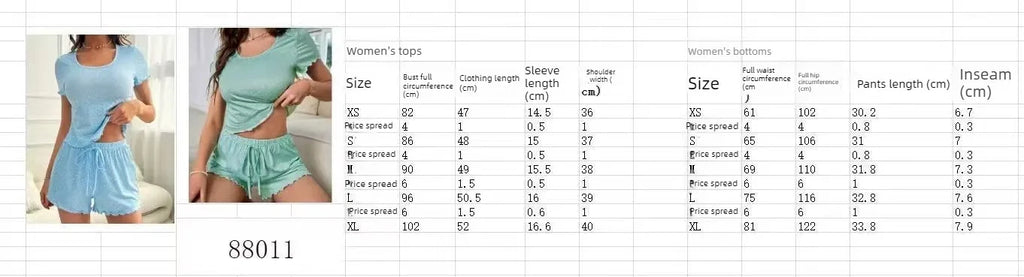 Sexy Pajama Woman Women's Pajamas With Pants Pyjama Femmes Sexy Short Sleeve Sleepwear Ladies Pyjamas Femmes Sexy’ Trousers Sets