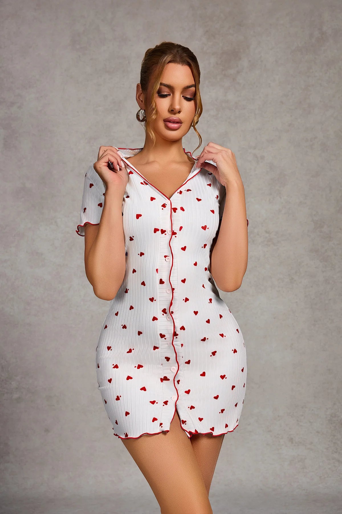 Sexy Nightgown Sleeping Woman Sexy Sleepwear Women Women's Homewear Dress Pajamas Summer Nightie Koszula Nocna Nightdress Pajama