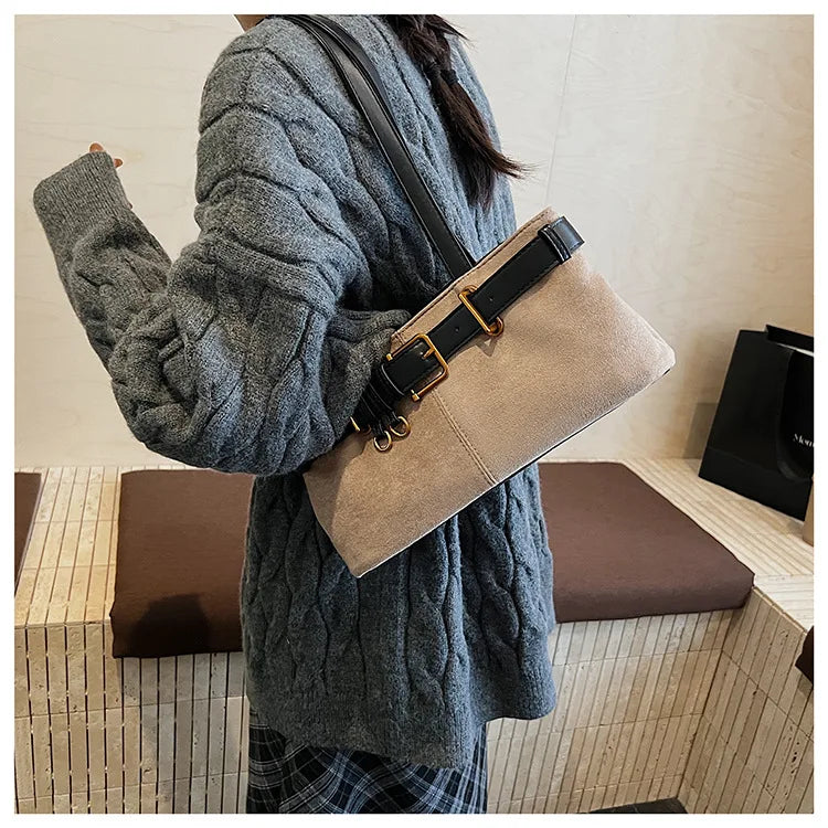 2025 New Luxury PU Leather Shoulder Bag's for Women's - Vegan Leather Crossbody Purse, Fashion Tote with Gold Hardware