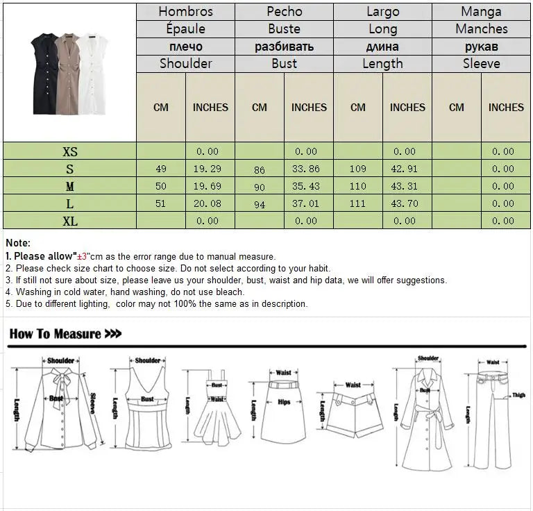 BSAY Dress for Women Fashion Summer New Fold Sleeveless V-neck Single Breasted Midi Dresses French Chic Female Evening Clothing
