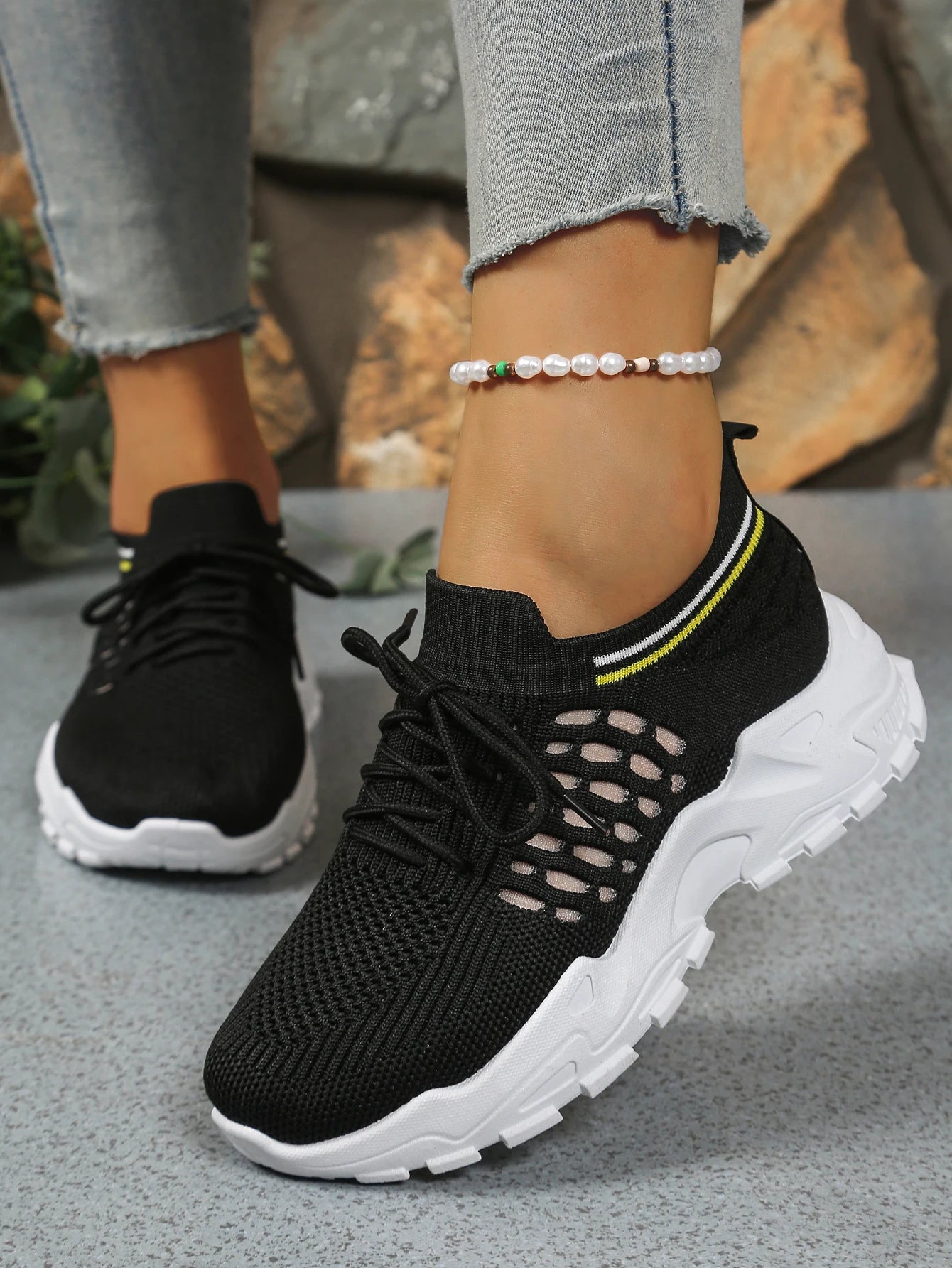 Woman shoes Leopard print sneakers lightweight and breathable women's casual sneakers sale shoes with free shipping