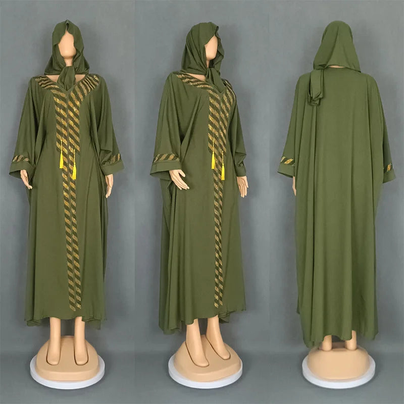 Muslim Dress Abaya Jalabiya Women Eid Dresses Saudi Long Robe Vestidos Hijab Islam Abayas Headscarf Ramadan Morocco Dubai Kaftan