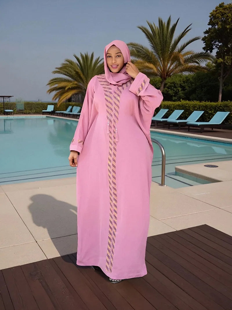 Muslim Dress Abaya Jalabiya Women Eid Dresses Saudi Long Robe Vestidos Hijab Islam Abayas Headscarf Ramadan Morocco Dubai Kaftan