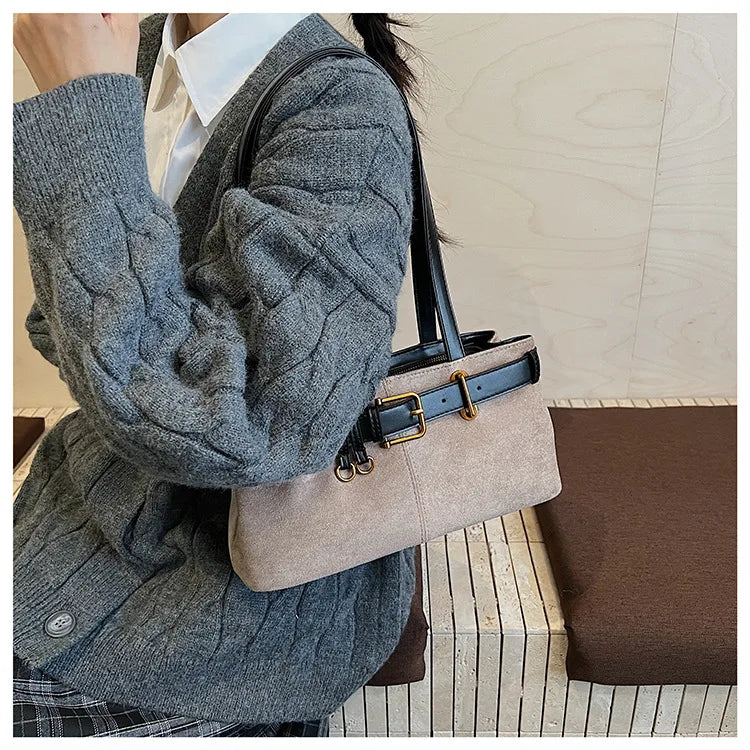 2025 New Luxury PU Leather Shoulder Bag's for Women's - Vegan Leather Crossbody Purse, Fashion Tote with Gold Hardware