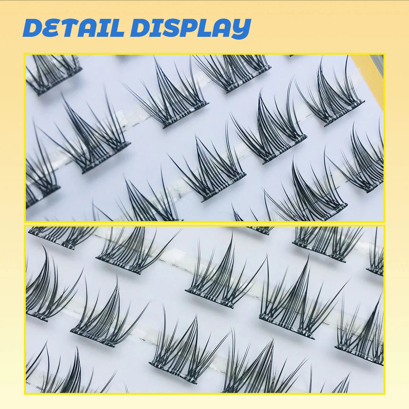 No Glue Required Fake Eyelashes Flower Sea 8 Rows Cluster False Eyelashes Diy Eyelash Natural Lashes Extension Makeup Products