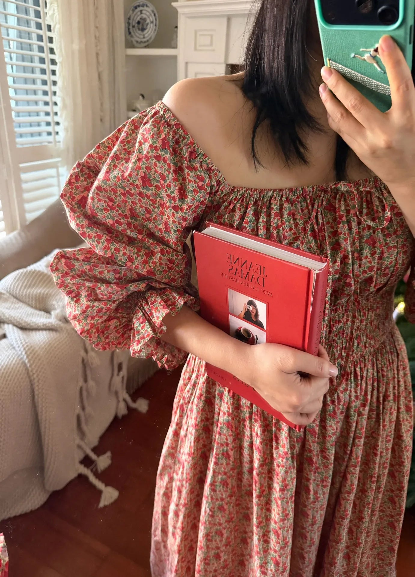 100% Pure Cotton Nightgown Women 2026 New Arrival Spring Summer Vintage Retro Floral Printing Lengthened Nightdress Loungewear