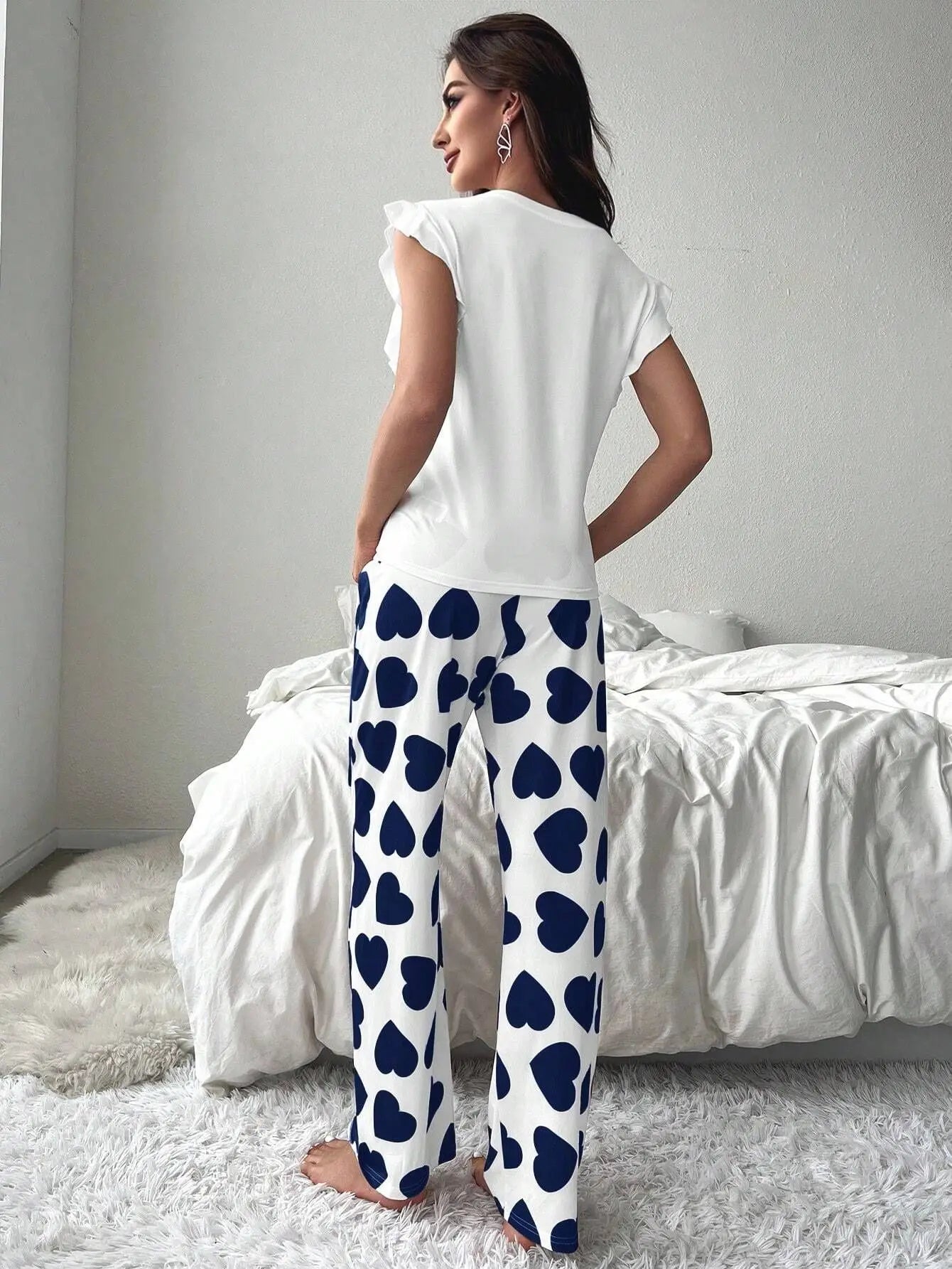 Summer Pajamas Set Women Summer Trousers Sets Pijama Women's Pajama Sleepwear Woman Sleeping Sexy Sleep Lounge Underwear