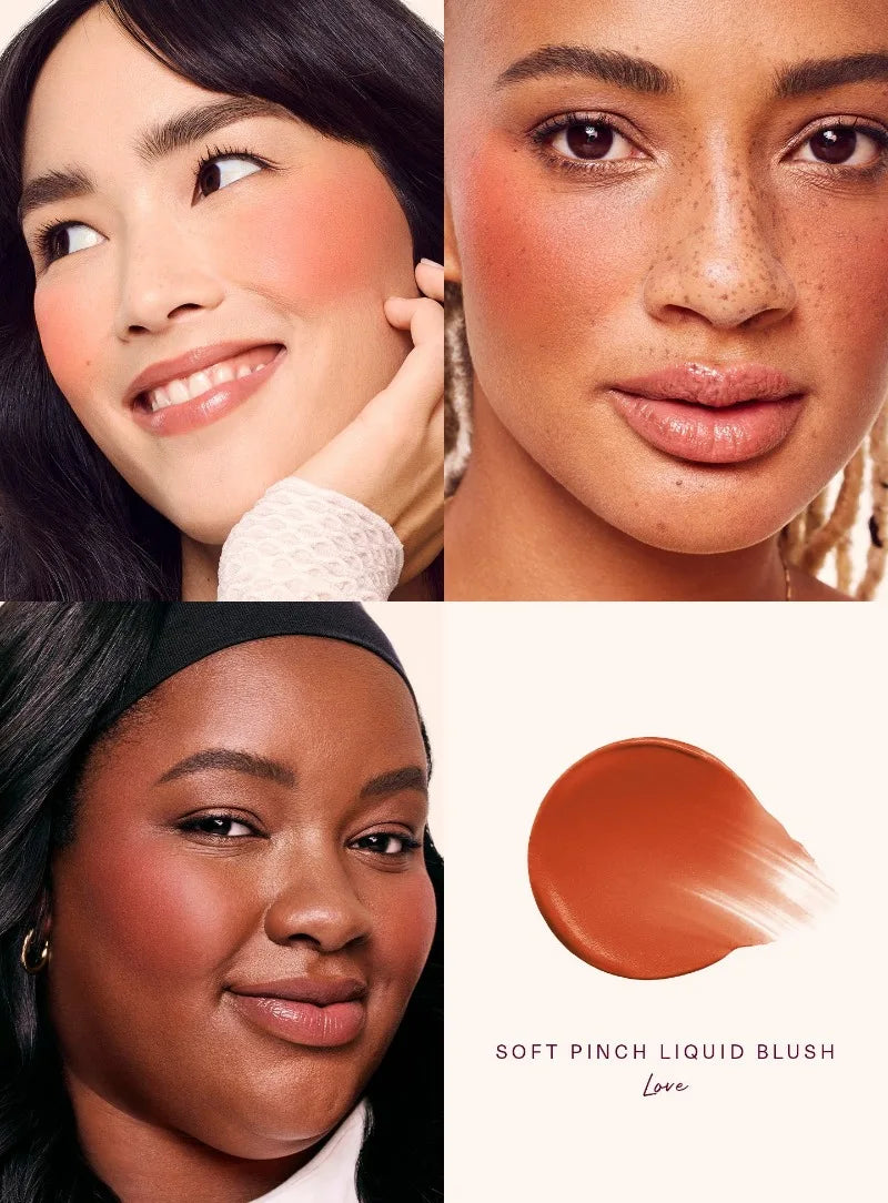 Rare Beauty Liquid Blush Lipstick Blush Eyes Cheek Blusher Waterproof Mositure Face Contour Shadow Liquid Lip Gloss Plump Makeup