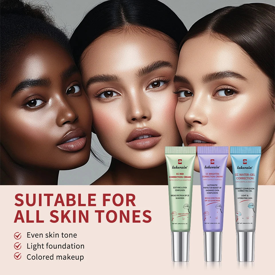 CC Cream erborian Centella Change Color Moisture Cream Makeup Foundation Full Coverage Magic Foundation Covering Korean Makeup