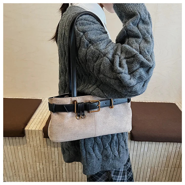 2025 New Luxury PU Leather Shoulder Bag's for Women's - Vegan Leather Crossbody Purse, Fashion Tote with Gold Hardware