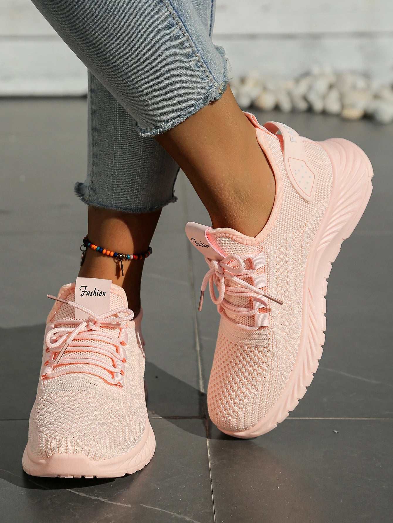 Women shoes casual sneaker fall new fashion leisure sports single shoes wholesale cross-border factory trend fly weaving