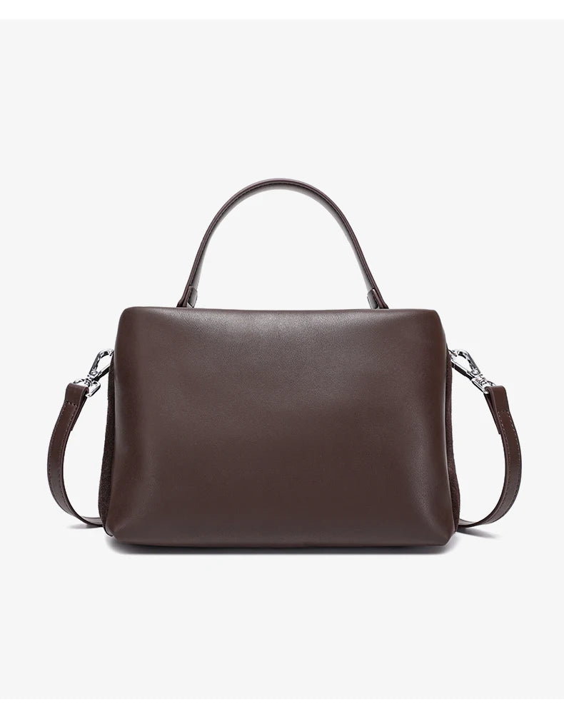 2026 NEW Autumn winter women's Natural Suede leather Crossbody Bag luxury designer Genuine Leather commuting messenger bag