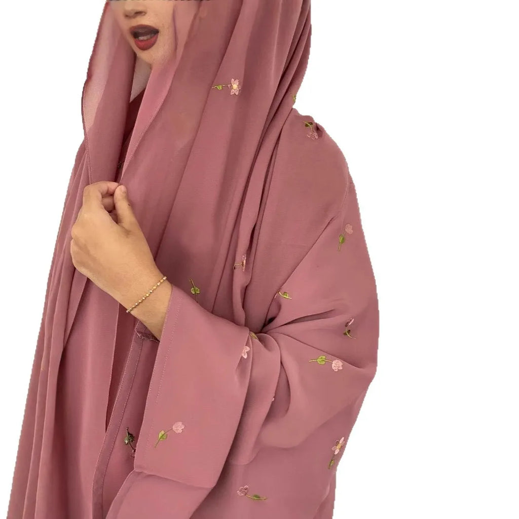 Eid Women Dress Abaya Hijab Muslim Jalabiya Ramadan Embroidery Vestidos Islam Party Dresses Long Robe Morocco Dubai Kaftan